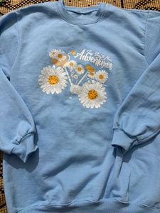 Cute Daisy Bicycle Sweatshirt