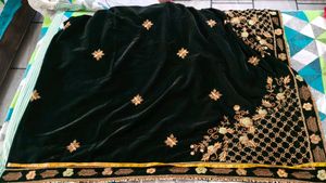 Green Embroidered Ethnic Skirt