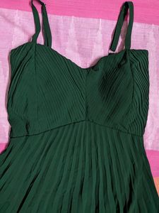Bottle Green Dress