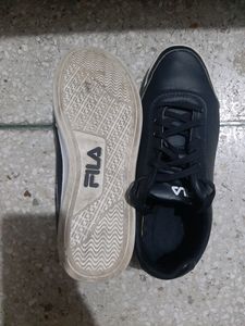 Black Fila Sneakers