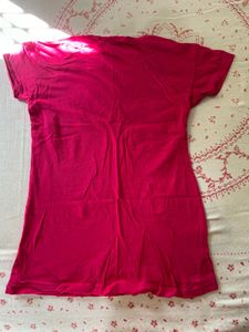 Cute Pink "Happy" Smiley T-Shirt