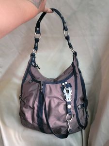Ggl Shoulder  Brown Hobo Bag