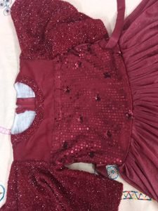 Sparkly Red Party Dress
