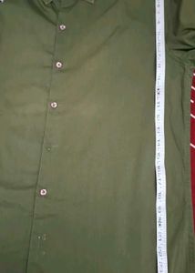 Calvin Klein Men's Olive Green Shirt
