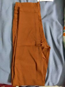 Brown Slim Fit Pants