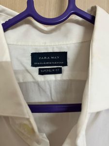 Classic White Men's Shirt