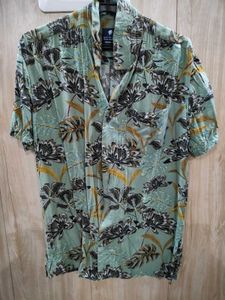 Men's Floral Print Short Sleeve Shirt