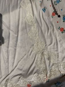Vintage Lace Trim Slip Dress