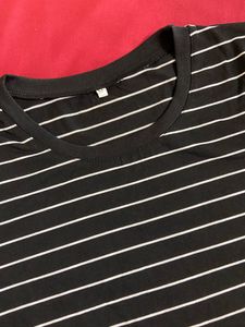 Black Striped Top