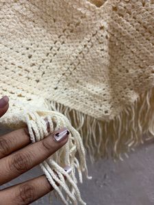Crochet Fringe Crop Top