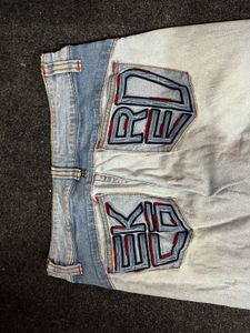 ECKO RED Distressed Light Wash Jeans bootcut