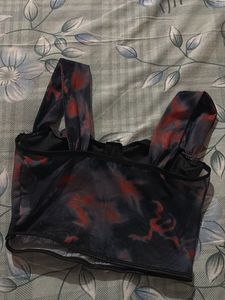 Tie-Dye Corset Top