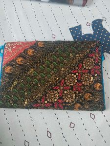 Embellished sling Bag