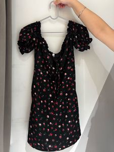 NOMAD Floral Print Mini Dress