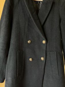 Elegant Black Trench Coat