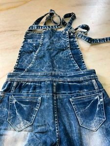 Blue Denim Overalls