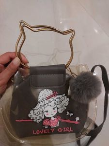 Cute Clear PVC Clutch Bag