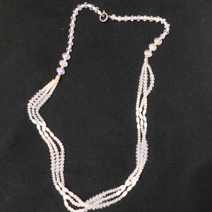 Elegant Vintage Multi-Strand Beaded Necklace