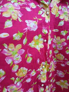 Floral Print Pajama Set