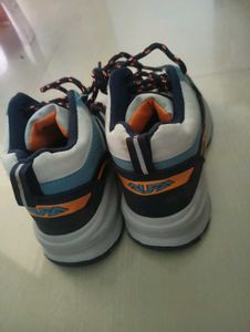 Stylish Blue &amp; White Sneakers