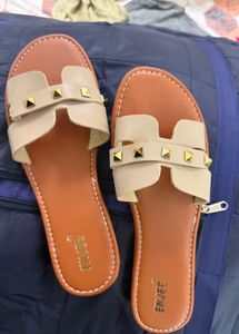 Studded Flat Sandals