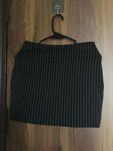 Striped Mini Skirt
