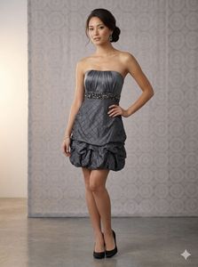 Sparkly Embellished Strapless Party Dress