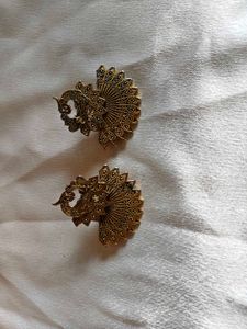 Peacock Design Earrings