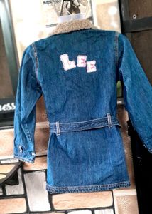 Lee Women Long Denim Jacket
