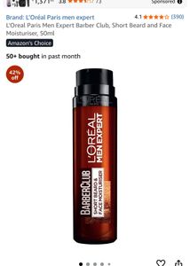 L'Oreal Men Expert Barber Club Moisturiser