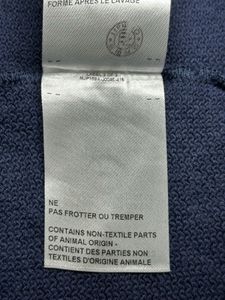 THOM BROWNE Navy Blue Stripes Polo Shirt