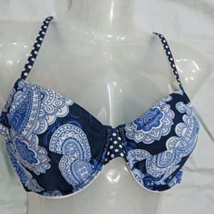 😍 Boho Print Underwire Bra