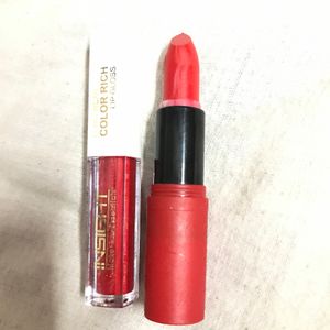 Insight Lip Gloss &amp; Matte Lipstick