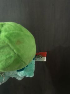 light-green Bulbasaur plush keychain
