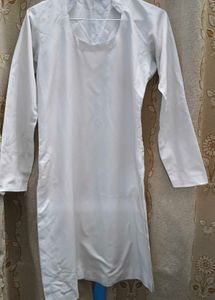 Plain White Kurta