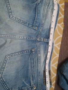 Distressed Denim Shorts