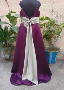 Elegant Satin Gown