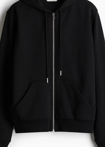 H&amp;M Black Zip-Up Hoodie