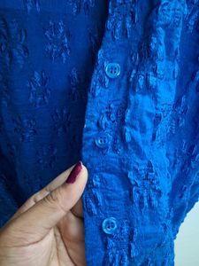 CHIKANKARI BLUE JACKET 🧿🧥