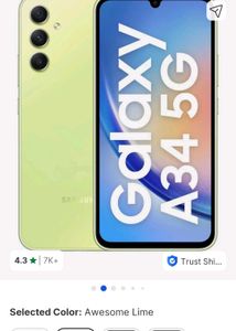 Samsung galaxy a34 5g 8gb 128gb storage Smartphone