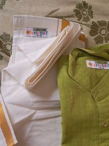 kids dhoti kurta set used for half an hour