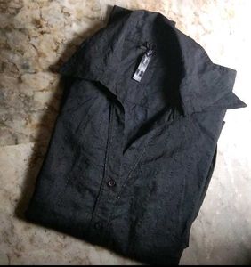 Brand New Pepe jeans black fancy shirt M size