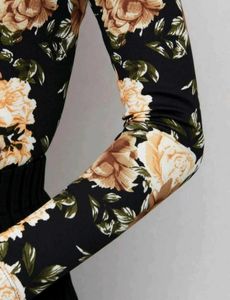 Floral Print Long Sleeve Top