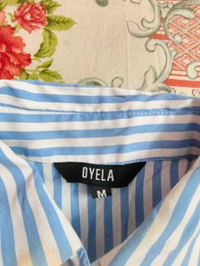 Oyela- Striped Corset fitted Shirt