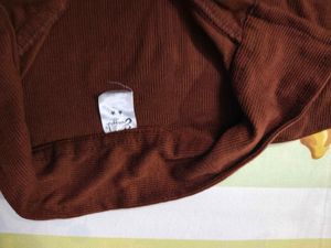 Chic Maroon Long Sleeve Top