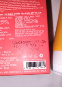 Dot &amp; Key 2 tinted Sunscreen &amp; Face Wash