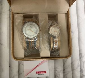 Titan Couple Watch Set