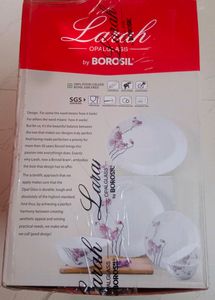 Larah Opalglass By BOROSIL Dinnerware