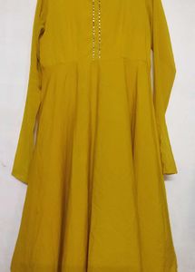 Yellow kurti