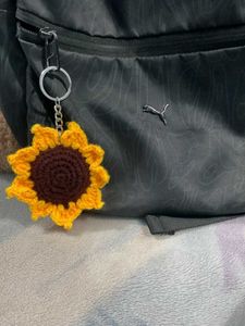 sunflower keychain